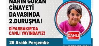 CANLI | Narin Güran cinayeti davasında 2. duruşma