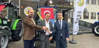 Tosya'da Çiftçilere Hibe ve Faizsiz Kredi ile Traktör Dağıtımı