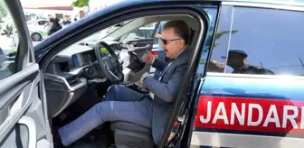 Edremit Jandarma Komutanlığı'na Yerli TOGG Tahsis Edildi