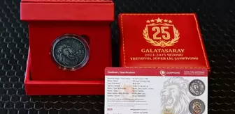 Galatasaray'ın 25. şampiyonluğu için hatıra parası çıkıyor