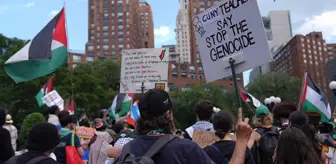 ABD halkı İran'la savaşmak istemiyor! New York'ta protesto gösterileri başladı