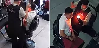 Berberde fön makinesi bomba gibi patladı