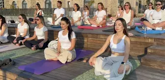 Kapadokya'da Uluslararası Yoga Günü Etkinliği
