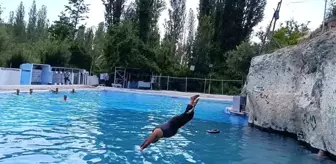 Kayseri'nin Keşişin Havuzu Yaz Sıcaklarında Uğrak Nokta Haline Geldi