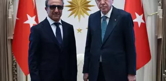 Cumhurbaşkanı Erdoğan, Hamdi Ulukaya'yı kabul etti