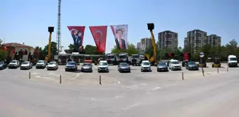 Kırıkkale İl Özel İdaresi'ne 41 Yeni Araç Kazandırıldı