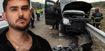 Minibüs bariyere saplandı, ünlü müzisyen Çağan Şengül ve 6 kişi yaralandı