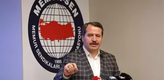 Memur-Sen Genel Başkanı Ali Yalçın: Türkiye genelinde iş bırakıyoruz