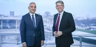 Bakan Ersoy, Almanya Kültür Bakanı Weimer ile bir araya geldi