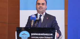 Sanayi ve Teknoloji Bakanı Kacır, Şebinkarahisarlılar Yardımlaşma Derneği'nin iftar programında konuştu Açıklaması
