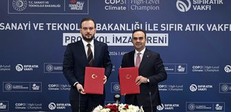 Sanayi ve Teknoloji Bakanlığı ile Sıfır Atık Vakfı arasında işbirliği protokolü imzalandı