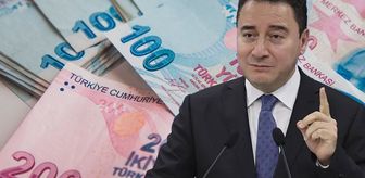 Babacan: Milyonlarca çalışanın ve emeklinin 5 yıllık birikmiş alacağı var