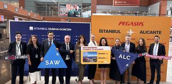 Sabiha Gökçen'in İspanya ağı Alicante ile genişliyor