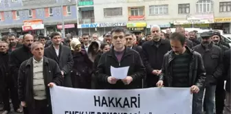 Hakkari'deki Stk'lardan Müzakereler Yeniden Başlasın Çağrısı