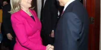 Davutoğlu'yla Clinton Bir Arada