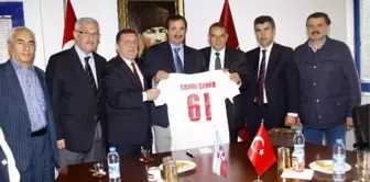 Tff Heyetinden Trabzonspor'a Ziyaret