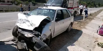 Samsun'da Trafik Kazası: 5 Yaralı