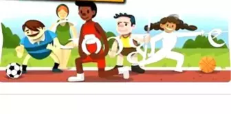 Google'dan 2012 Londra Olimpiyatları Açılış Seremonisine Özel Doodle