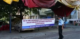 Müşteriye Kötü Davranan Esnafa Afişli Ceza