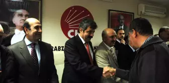 Trabzon CHP İl Başkanlığında Bayramlaşma