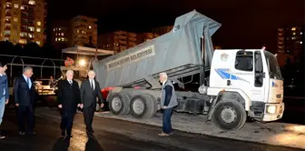 Okul Bahçeleri Gece Gündüz Asfaltlanıyor