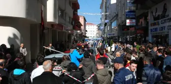 Dizi Çekimi Esnasında Oyunculara Yoğun İlgi