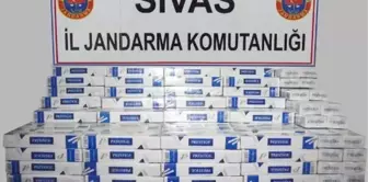 Sivas'ta Kaçak Sigara Operasyonu