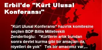 Erbil'de 'Kürt Ulusal Konferansı'