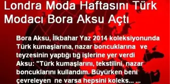 Londra Moda Haftasını Türk Modacı Bora Aksu Açtı