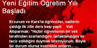 Yeni Eğitim Öğretim Yılı Başladı