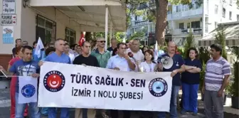 İzmir'de Sağlıkçıların Maaş İsyanı