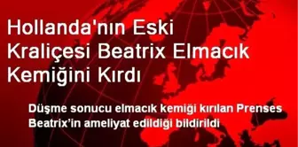 Hollanda'nın Eski Kraliçesi Beatrix Elmacık Kemiğini Kırdı