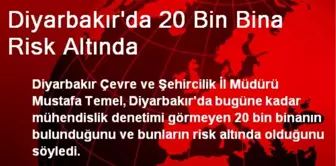 Diyarbakır'da 20 Bin Bina Risk Altında