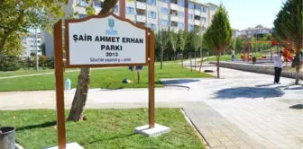 Ahmet Erhan Parkı Açılıyor