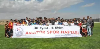 'Amatör Spor Haftası' Atletizm Yarışmaları Yapıldı