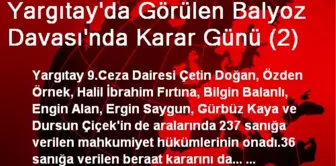 Yargıtay'da Görülen Balyoz Davası'nda Karar Günü (2)