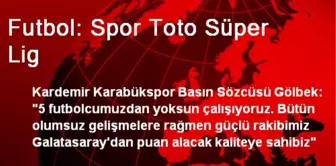 Futbol: Spor Toto Süper Lig