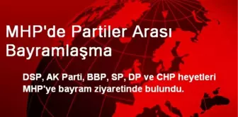 MHP'de Partiler Arası Bayramlaşma