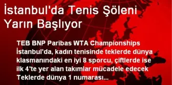 İstanbul'da Tenis Şöleni Yarın Başlıyor