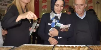 Kestaneli Baklava ve Yemekler Kapış Kapış Gitti