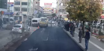 Bingöl İnönü Caddesi'nde Asfalt Dökümü Gerçekleştirildi