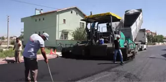 Karatay'da Otobüs Güzergahı Yolları Beton Asfaltla Kaplandı