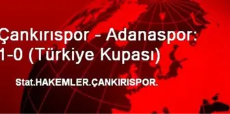 Çankırıspor:1 - Adanaspor: 0