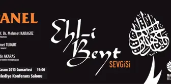 'Ehl-İ Beyt Sevgisi' Paneli Düzenlenecek