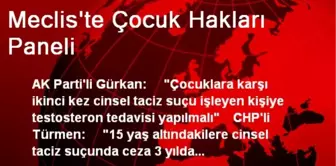 Meclis'te Çocuk Hakları Paneli