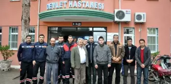 Berk Bebeğe Alaşehir İtfaiyesi'nden Kan Desteği