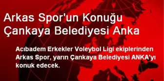 Arkas Spor'un Konuğu Çankaya Belediyesi Anka