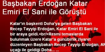 Başbakan Erdoğan Katar Emiri El Sani ile Görüştü