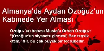 Almanya'da Aydan Özoğuz'un Kabinede Yer Alması