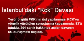 İstanbul'da KCK Davasının 65. Duruşması Başladı